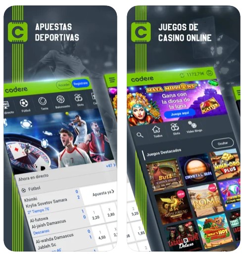 Codere app