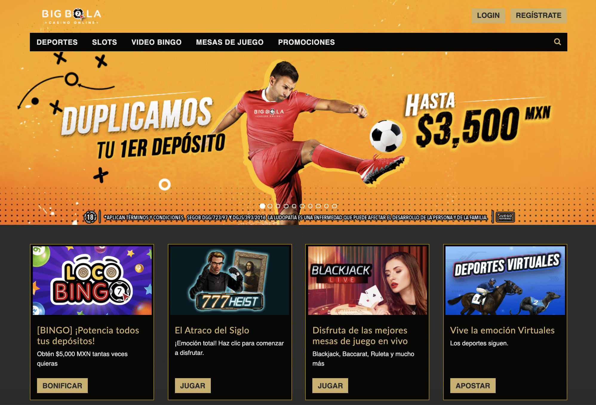 Plataforma Big Bola