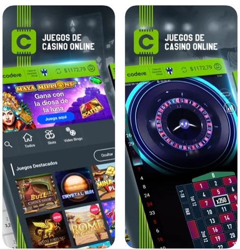 Codere app