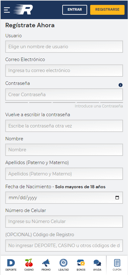 Cómo se puede conseguir los bonos disponibles en Rushbet