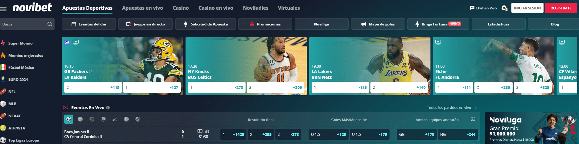 novibet deportes