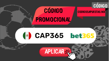 Código Bonus Bet365 México last update: October 2025: Ingresa * CAP365 * y obtén hasta $5,000