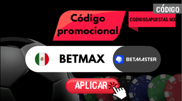Código promocional Betmaster México: BETMAX | Llévate hasta 20,000 MXN | 2025