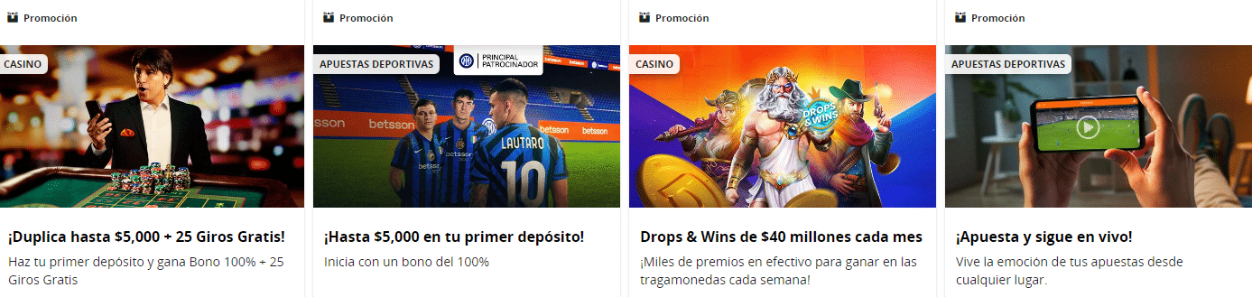 promociones betsson mexico