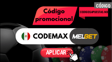 Código promocional MelBet CODEMAX para Abril 2024