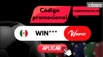 Código promocional Winpot: hasta $10,000 mxn 2024